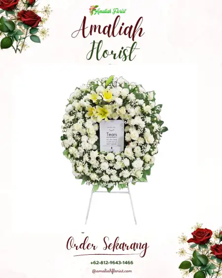 Krans Bunga Duka Nyarumkop