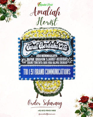 Papan Bunga Duka di Nyarumkop