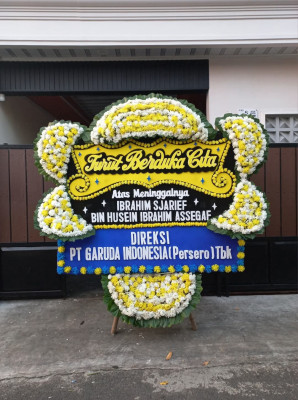 Papan Bunga Duka di Nyarumkop